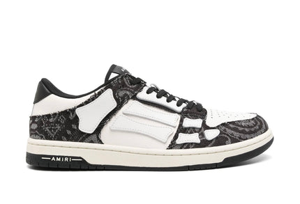 Amiri Bandana Skel Top Low (Black/White)