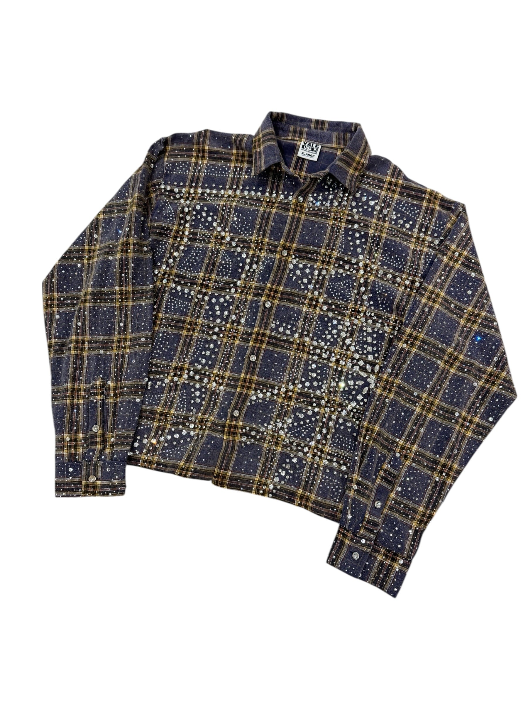 Vale Forever Moonlight Rhinestone Flannel