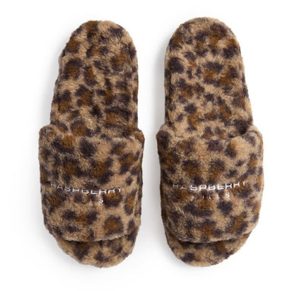 GV Gallery Rasberry Cheetah Print Slides