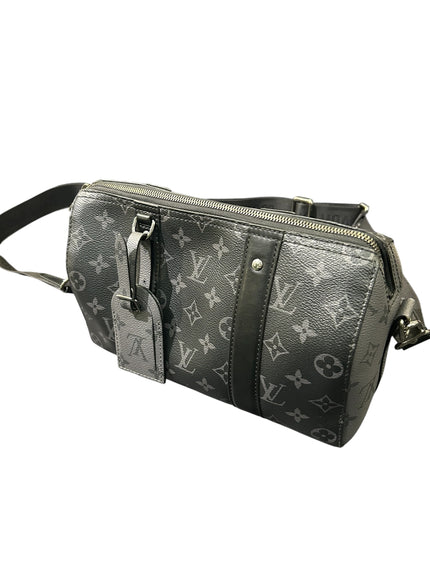 Louis Vuitton City Eclipse Monogram Keepall Black