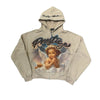 Prestige Angel Hoodie Cream/Blue