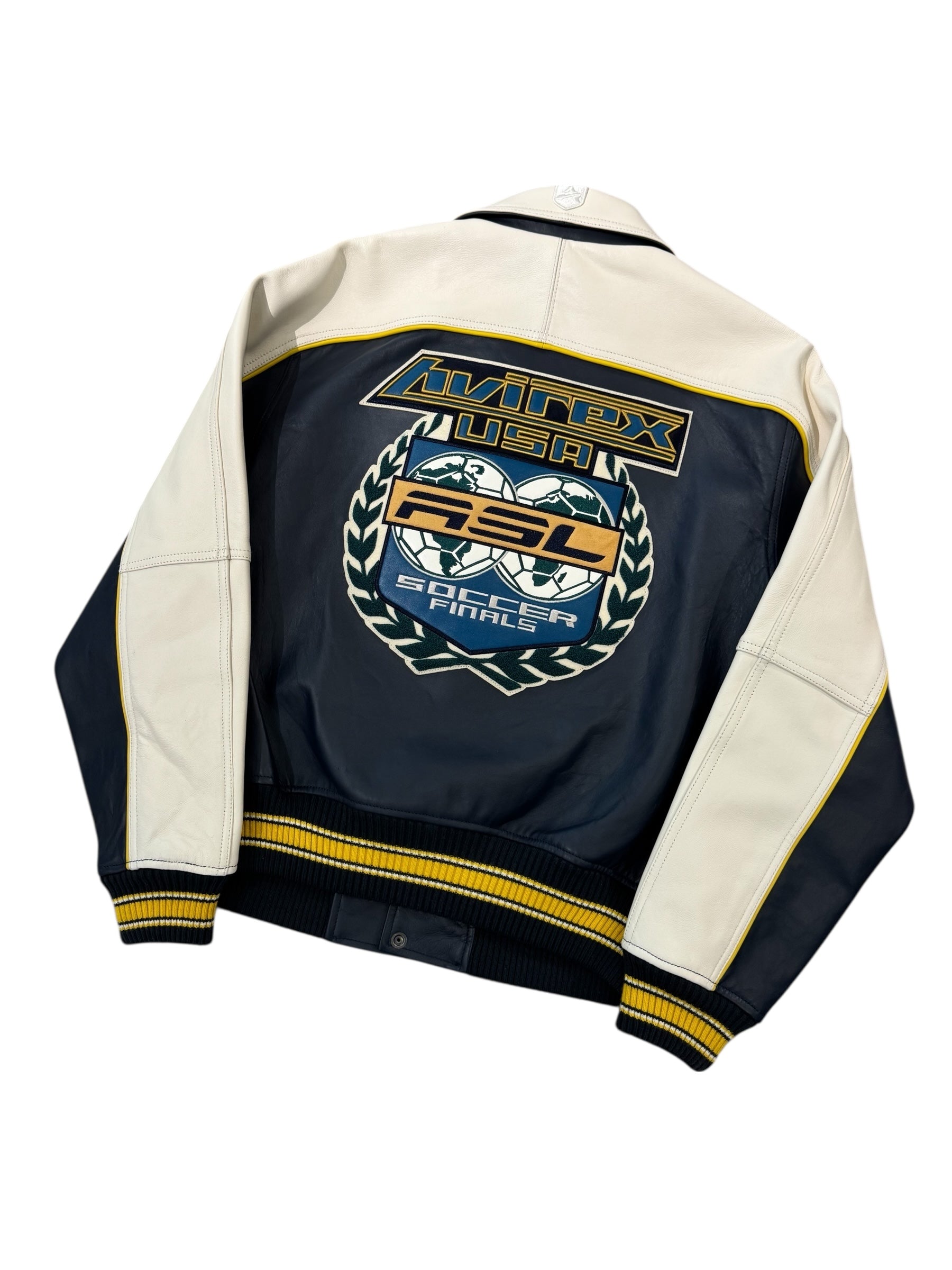 Avirex Soccer League Leather Jacket