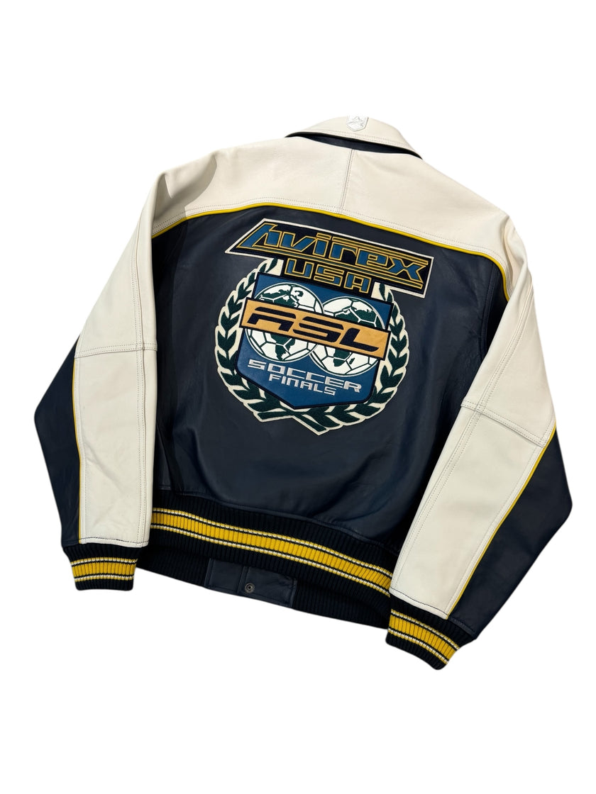 Avirex Soccer League Leather Jacket