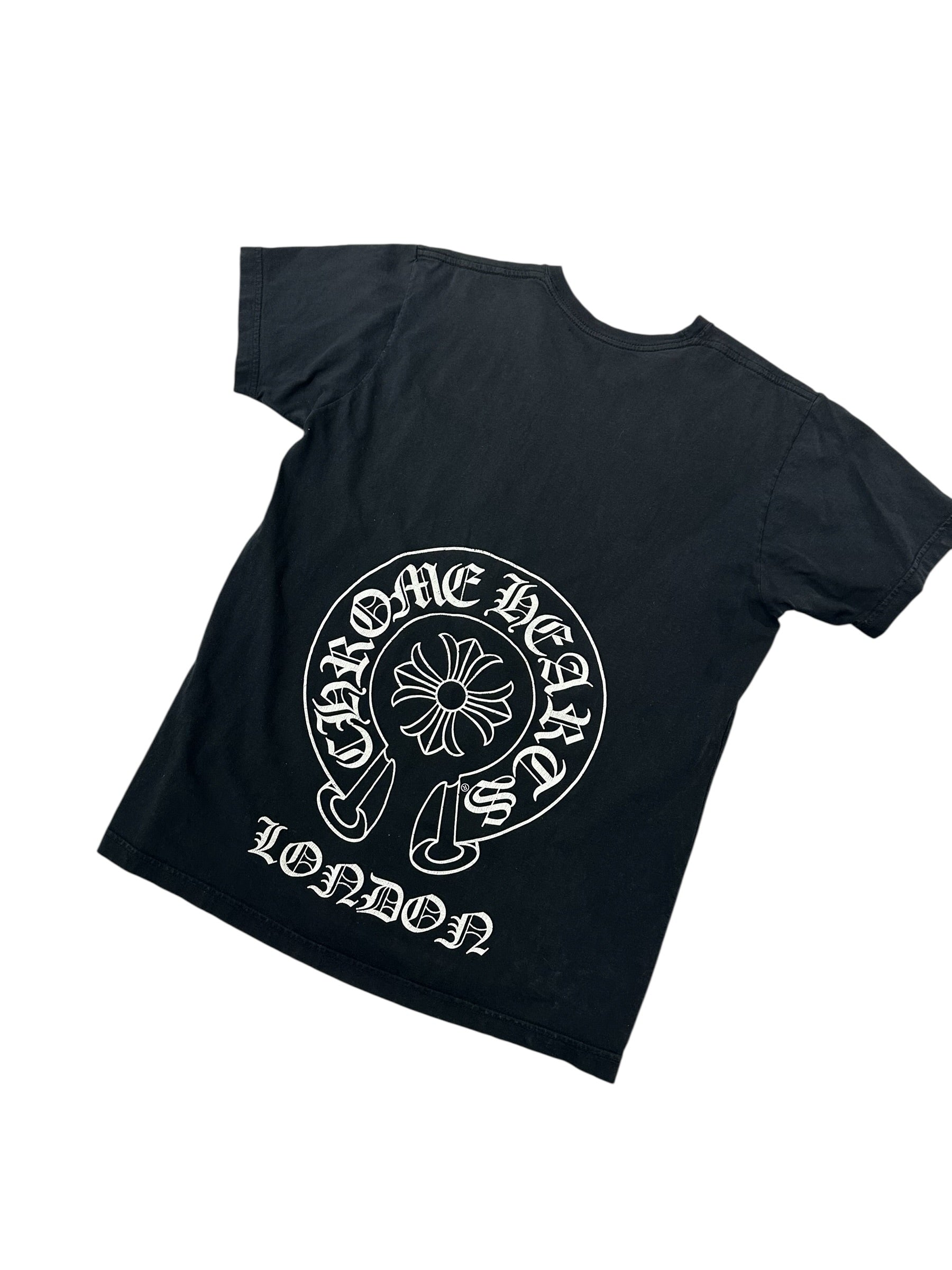 Chrome Hearts London Exclusive Horseshoe Tee Black
