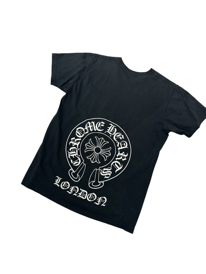 Chrome Hearts London Exclusive Horseshoe Tee Black