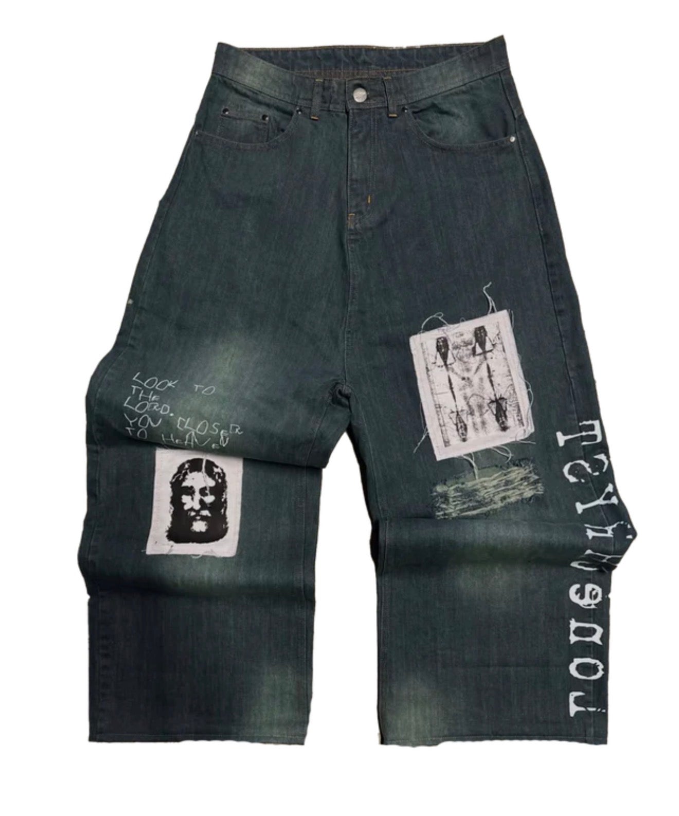Lonechryst Yeshua Baggy Denims