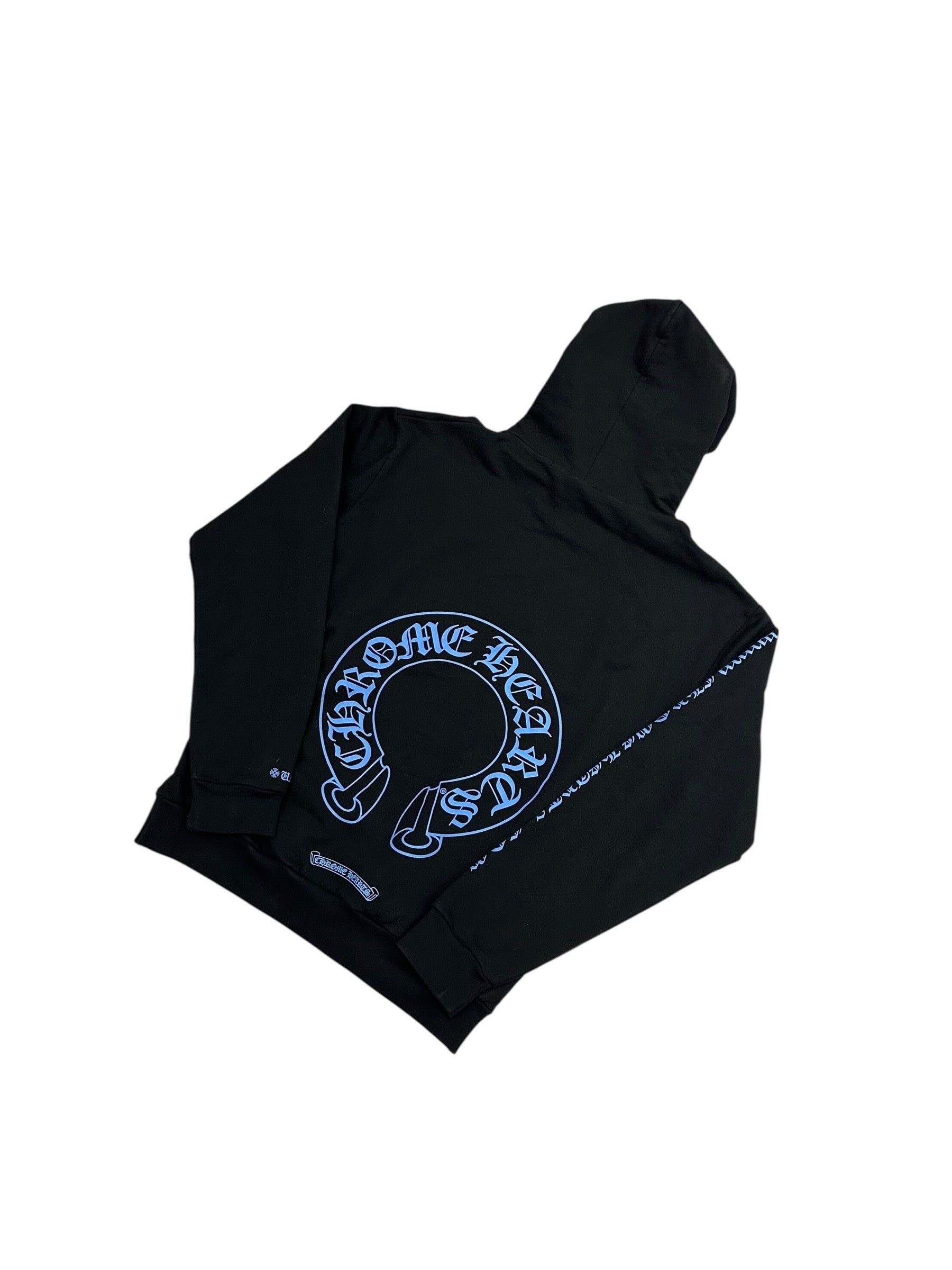 Chrome Hearts Online Exclusive Hoodie Black/Blue