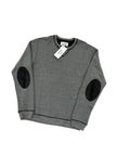 Margiela Elbow Patched Crewneck Grey