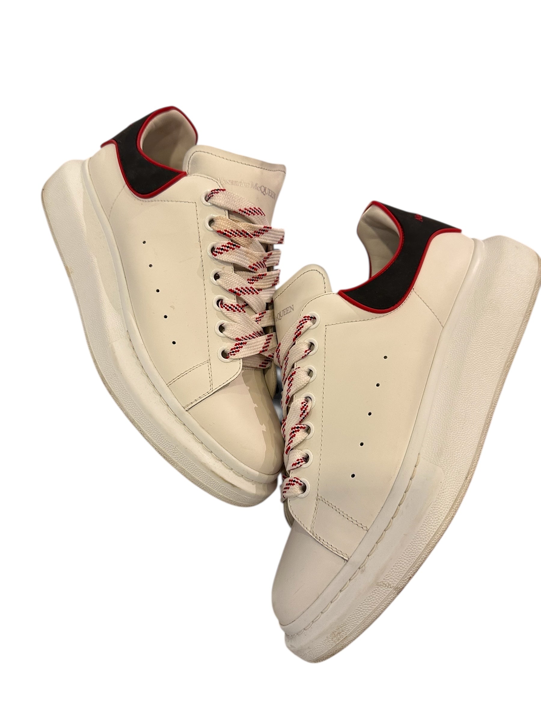 Alexander McQueen White Red Black