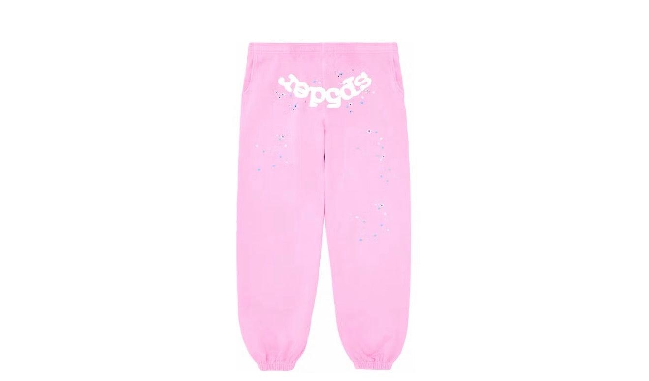 Sp5der Atlanta Sweatpants Pink
