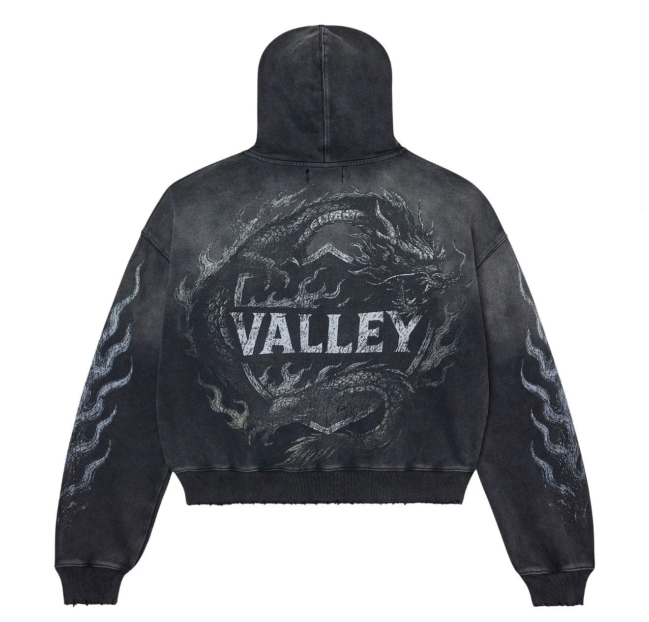 Vale Forever Black Serpent Pullover Hoodie Black