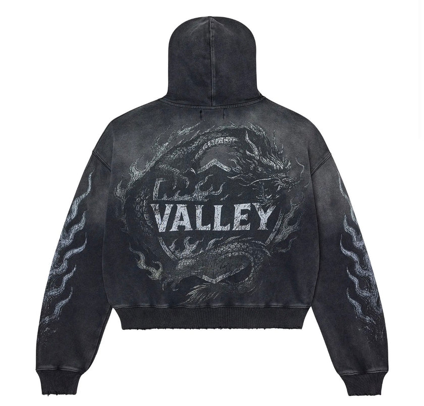 Vale Forever Black Serpent Pullover Hoodie Black