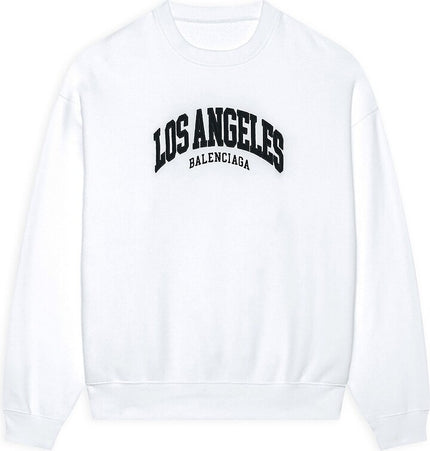 Balenciaga Los Angeles Crewneck White