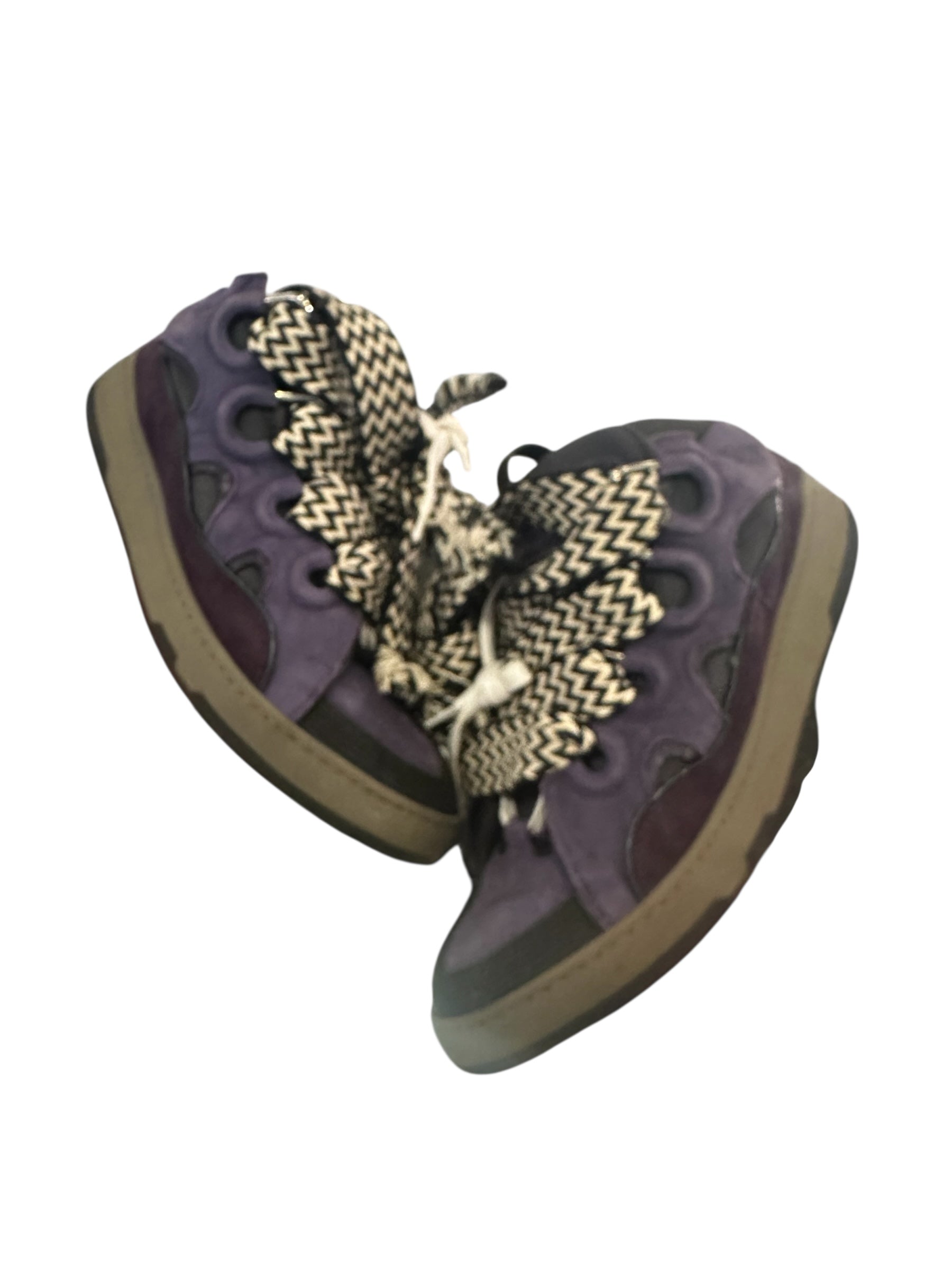 Lanvin Curb Sneakers Violet