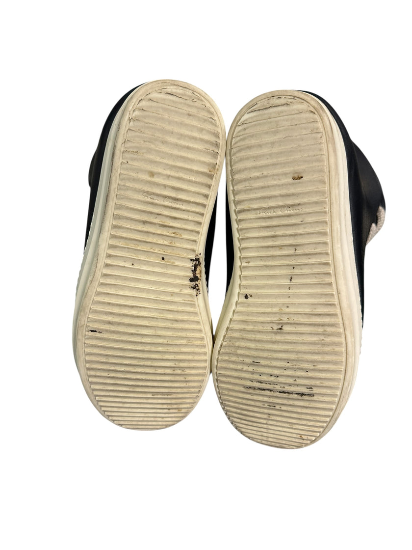 Rick Owen’s Jumbo Lace Padded Sneaks Black Milk