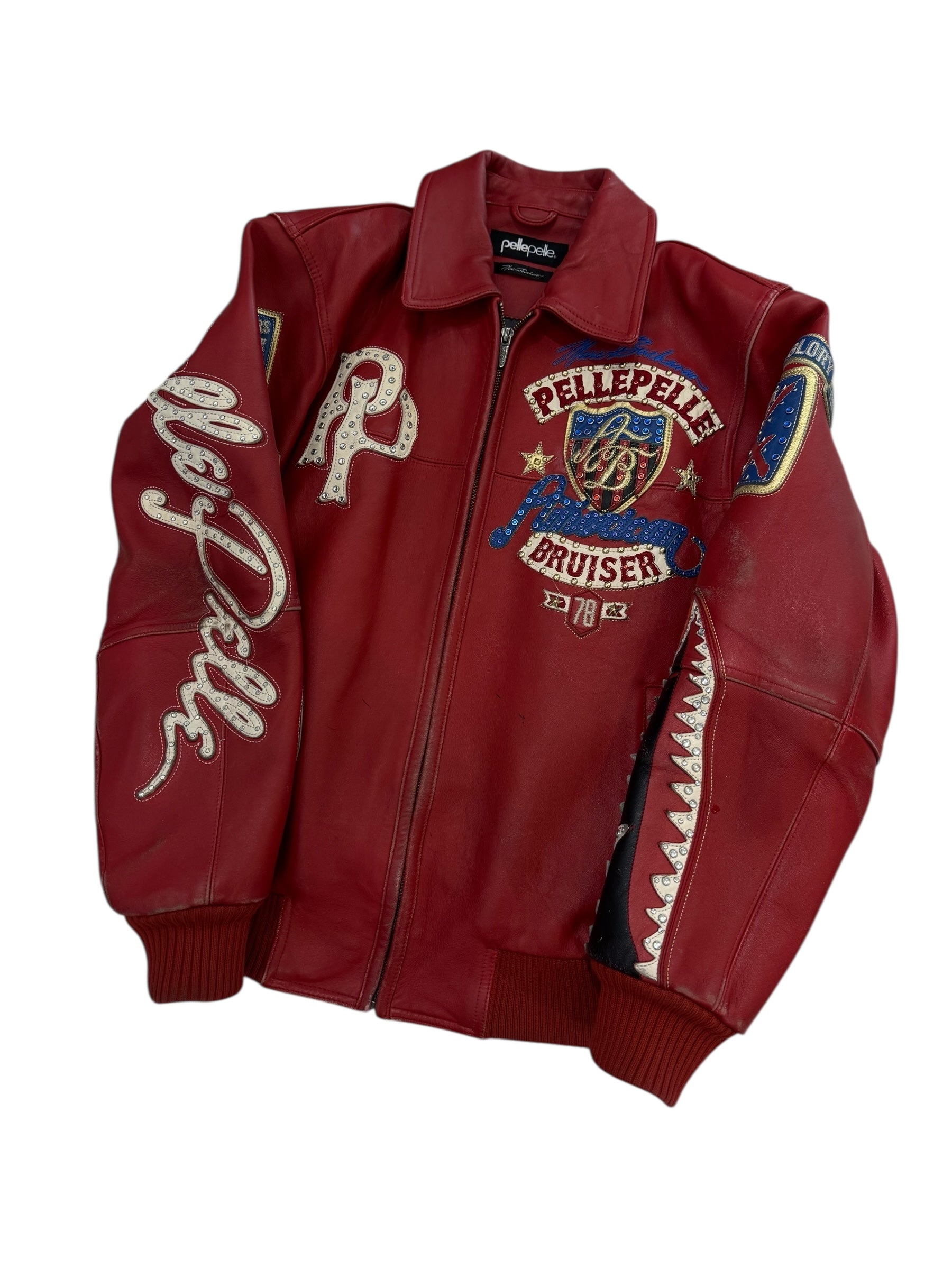 Pelle Pelle Plush American Bruiser Leather Jacket