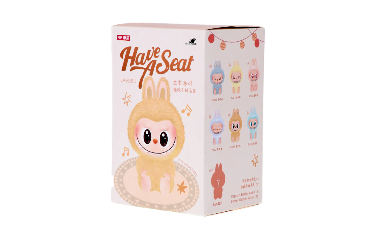 Labubu The Monsters Have A Seat Vinyl Plush Blind Box