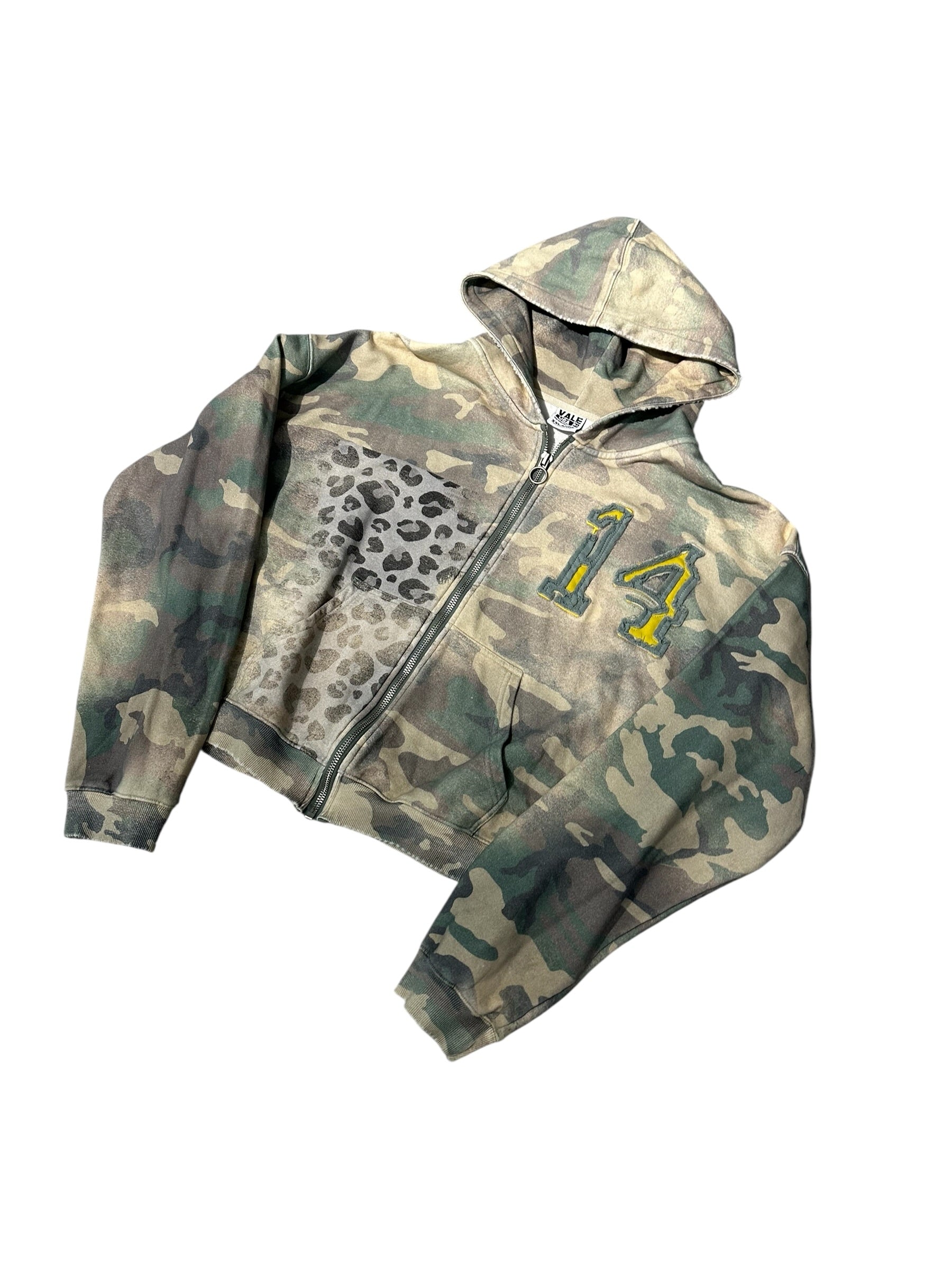 Vale Forever Leopard Print Zip Up