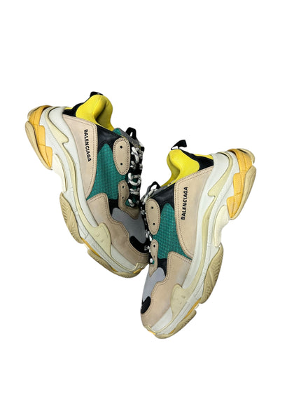Balenciaga Triple S Beige Green Yellow