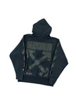 OFF-White x Champion Black Hoodie