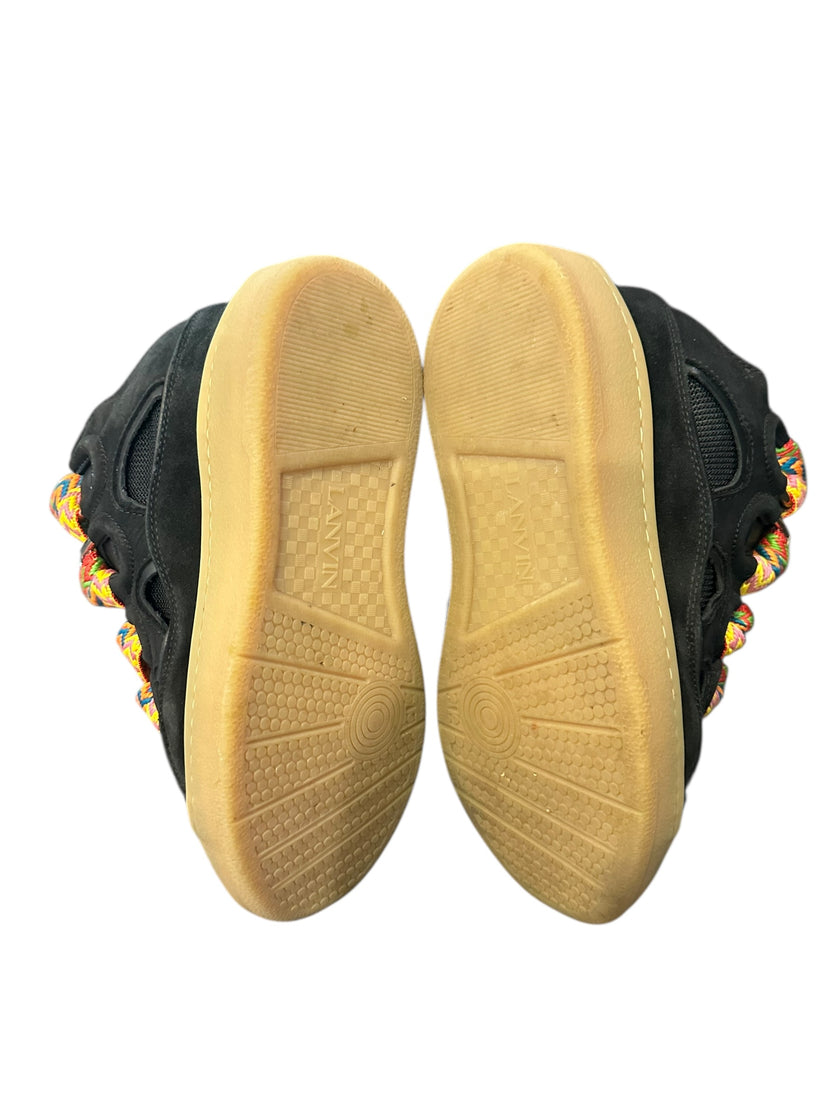 Lanvin Curb Sneaker Black Multicolor