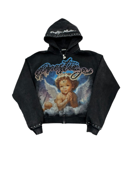 Prestige Angel Hoodie Black/Blue