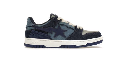 A Bathing Ape Sk8 Sta Indigo Denim