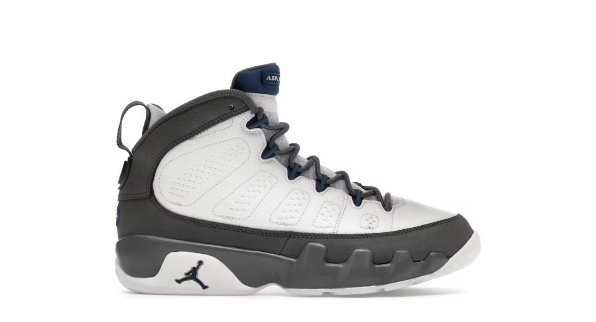 Jordan 9 Retro Flint Grey French Blue (2026)(GS)