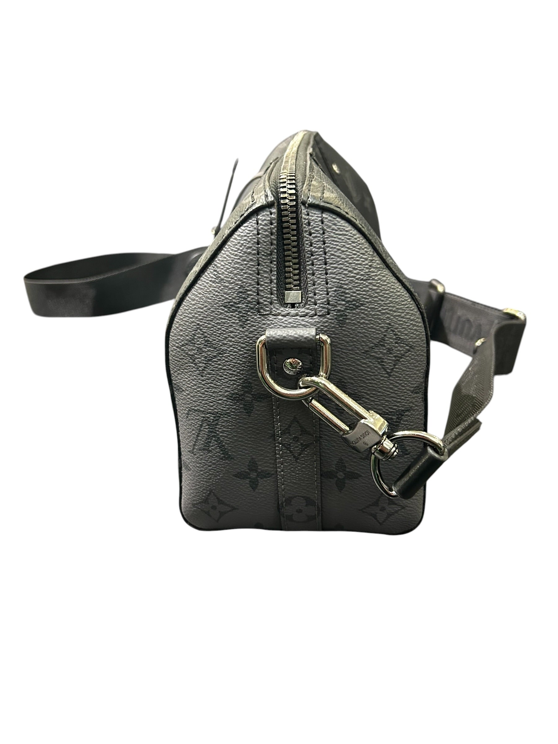 Louis Vuitton City Eclipse Monogram Keepall Black