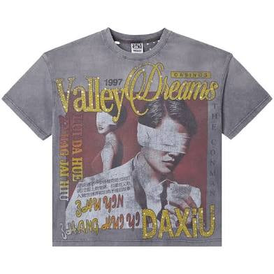 Vale Charcoal Casino Tee