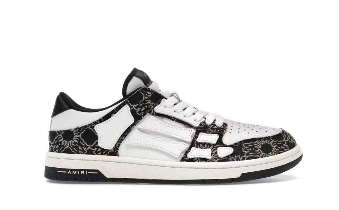 AMIRI Skel Top Low MA Quad Black
