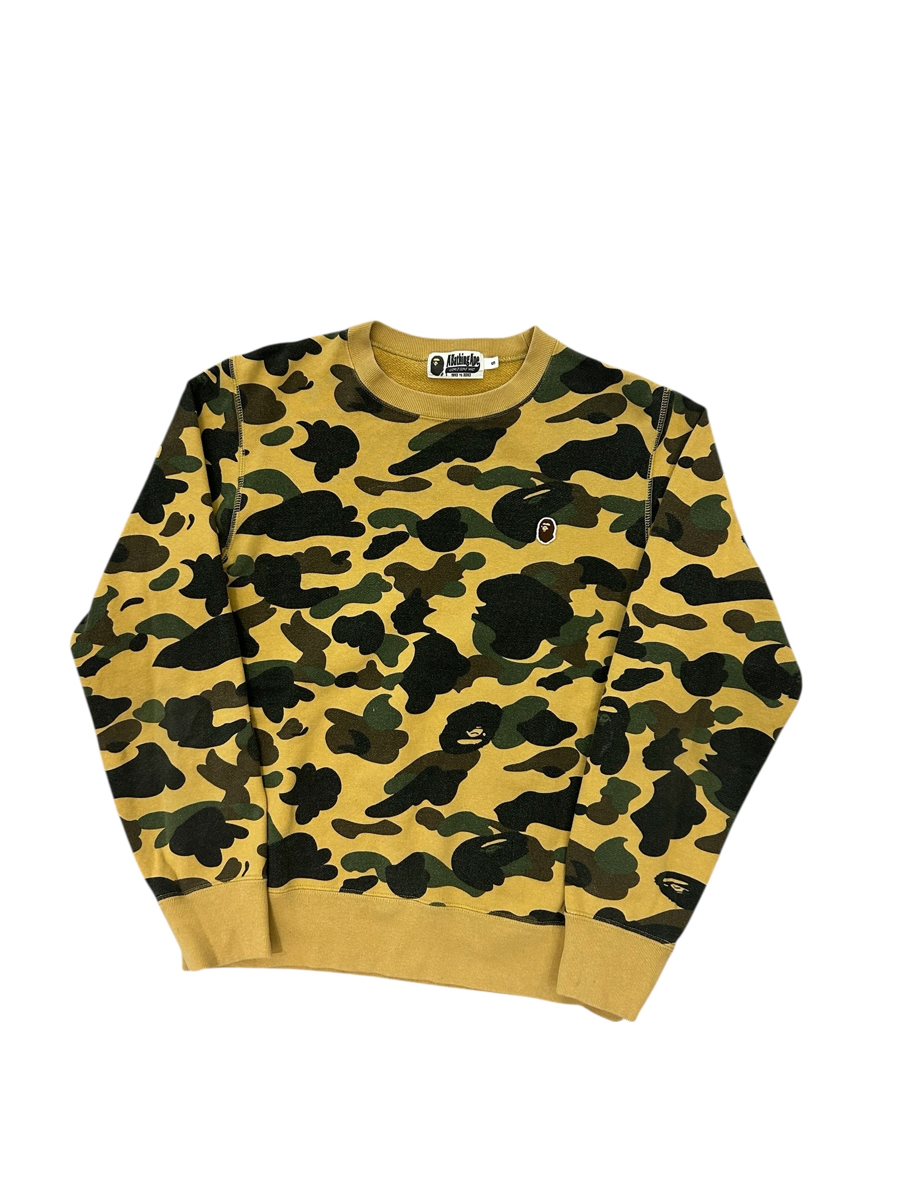 Bape Mini Logo Camo Crewneck