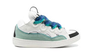 Lanvin Curb Sneaker White Blue