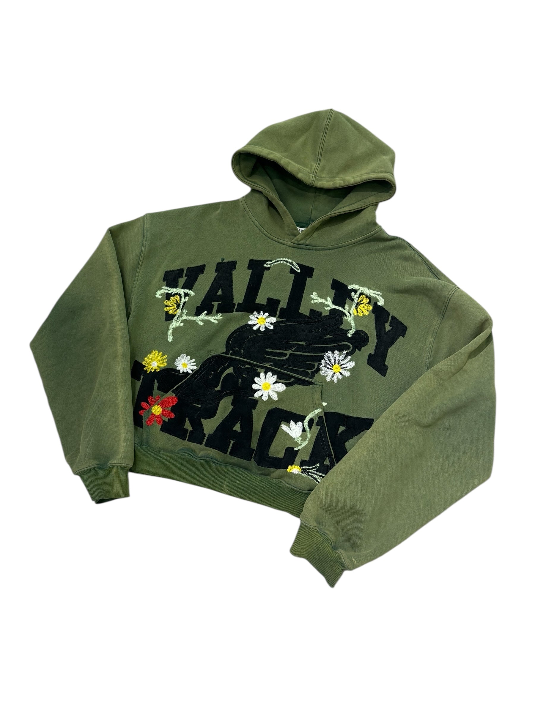 Vale Garden Zip Up Hoodie Green