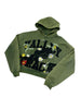 Vale Garden Zip Up Hoodie Green