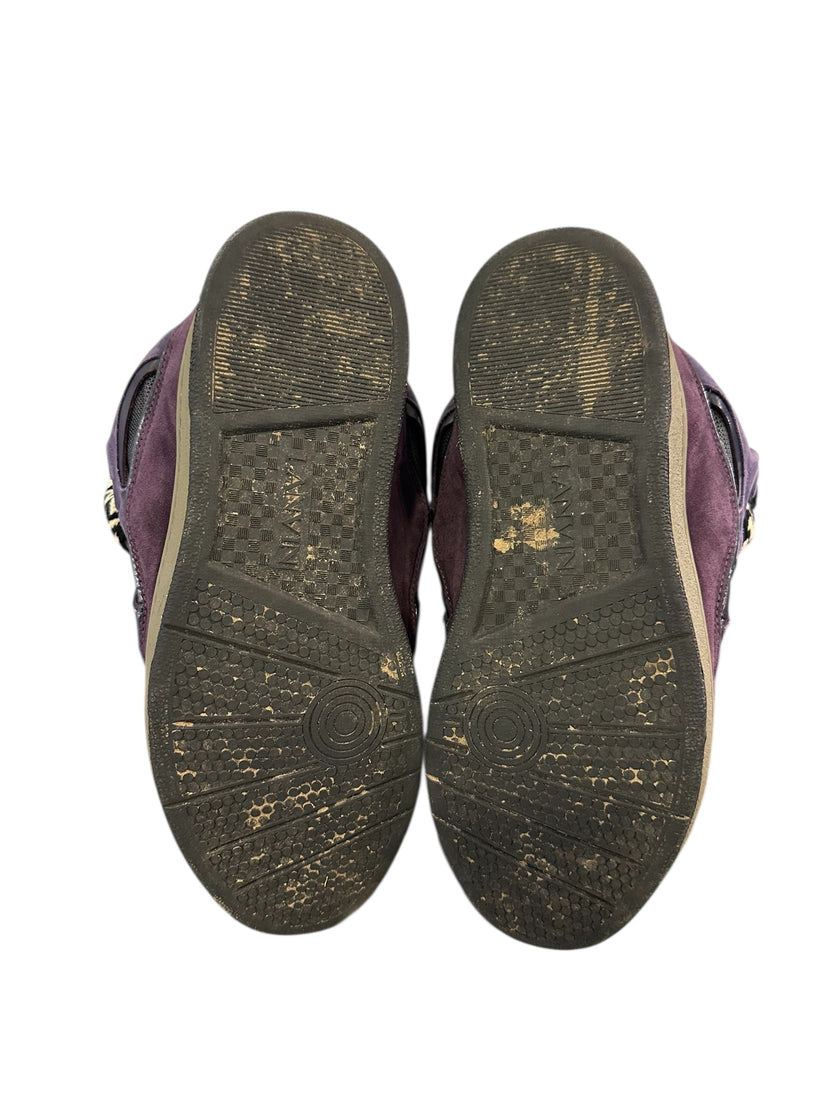 Lanvin Curb Sneakers Violet