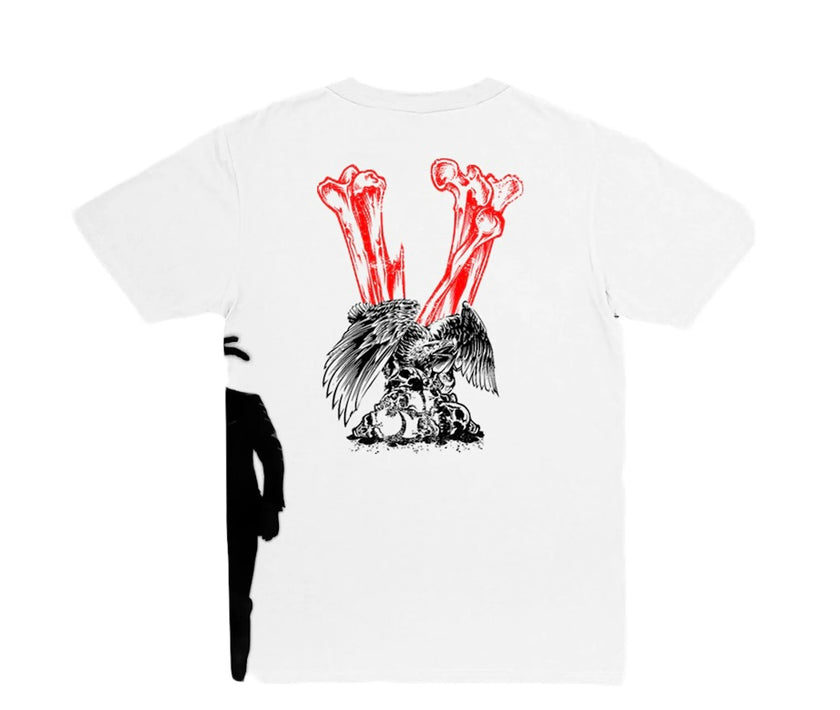 Kodak Black x Vlone Vulture T-Shirt White