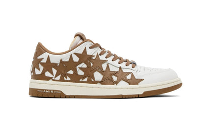 Amiri Stars Low White/Brown