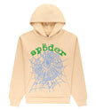 Sp5der Web Hoodie Cream