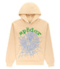 Sp5der Web Hoodie Cream