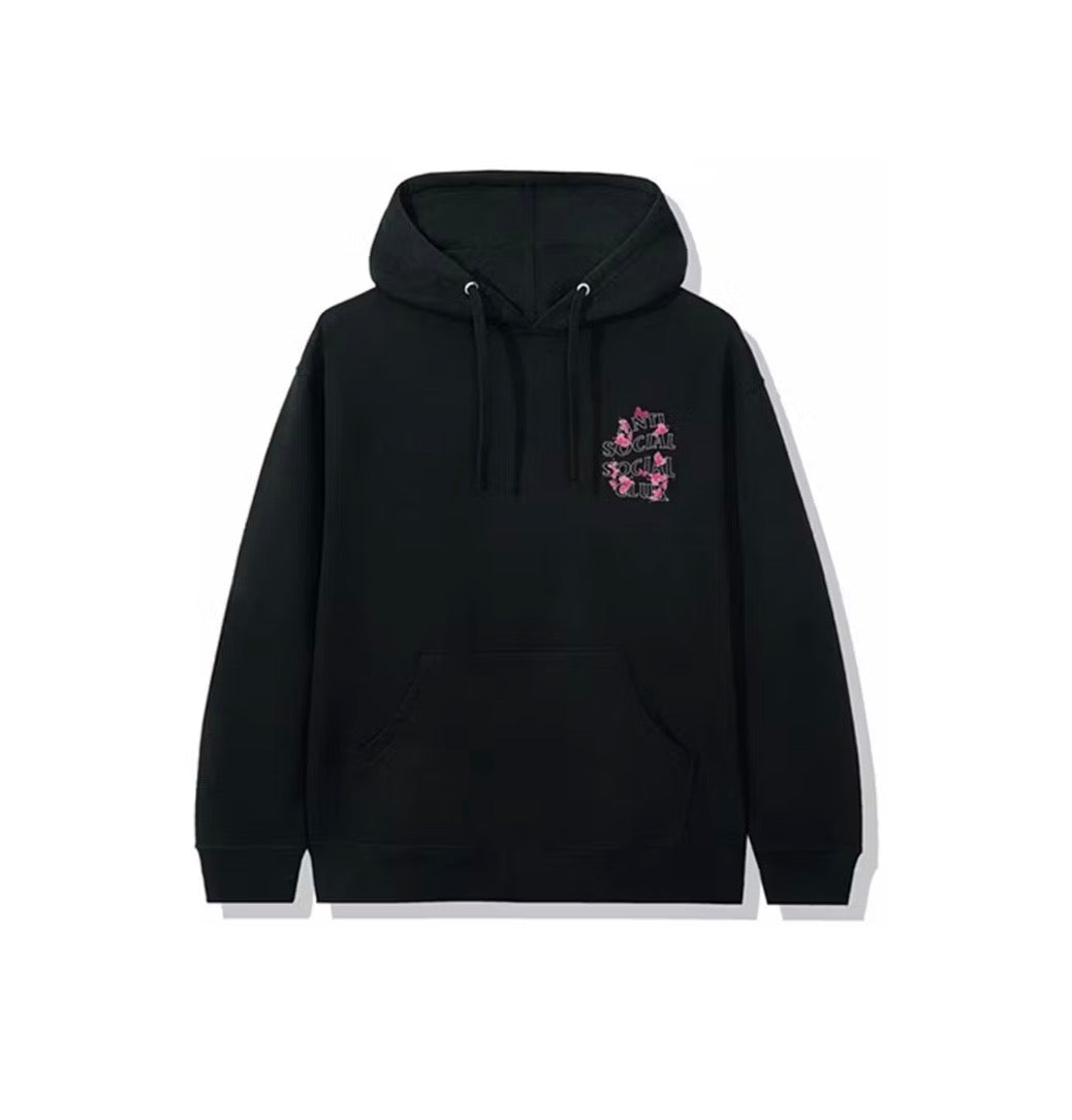 Anti Social Social Club Sugar Hill Hoodie Black