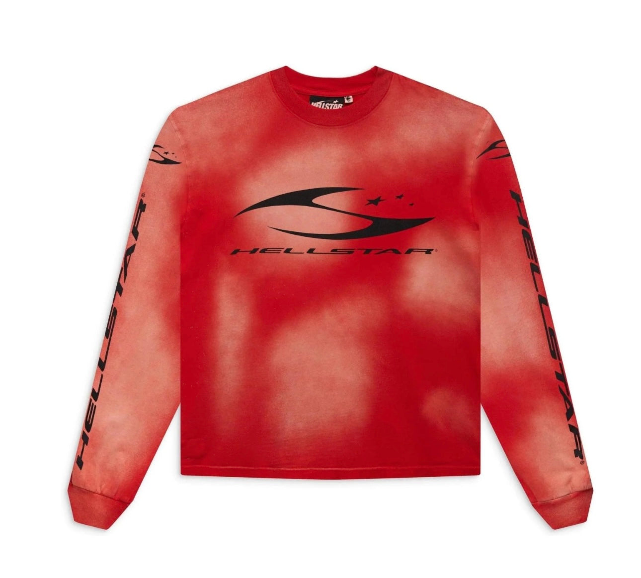 Hellstar Cursive Logo Longsleeve Red