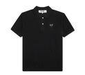 Comme des Garçons PLAY Play Black Emblem Polo Black