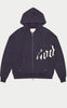 Godspeed OG Logo V2 Zip Up Hoodie Navy