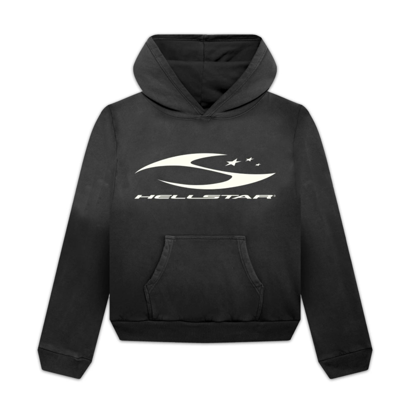 Hellstar Cursive Hoodie Black