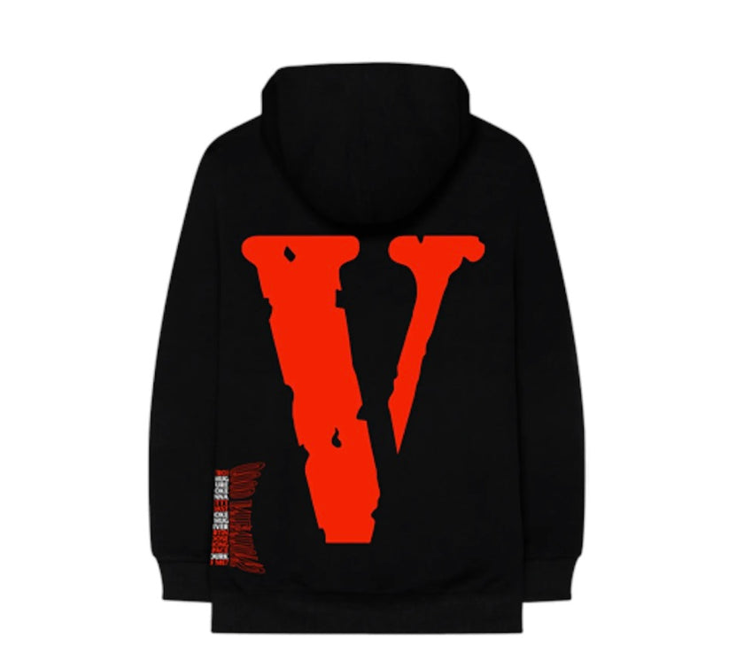 Vlone x Nav Bad Habit Hoodie Black