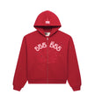 Sp5der Angel Number Zip Up Hoodie