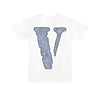 Pop Smoke x Vlone The Woo T-Shirt White