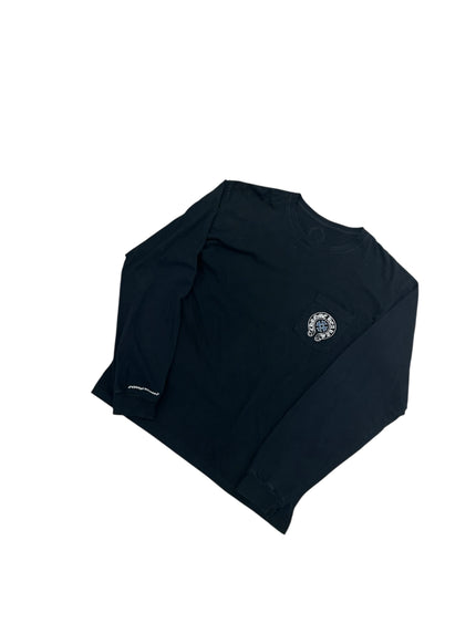 Chrome Hearts Horseshoe Staff Longsleeve Black/University Blue