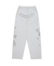 Sp5der Rhinestone Beluga V2 Heather Grey Sweatpants